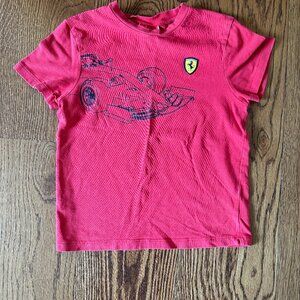 Ferrari F1 Racing Boy's Tee - Size 5/6